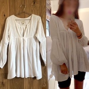 Ralph Lauren Denim & Supply Boho Tunic Blouse Sz S